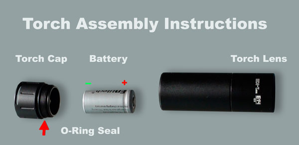 Fishing light assembly instructions