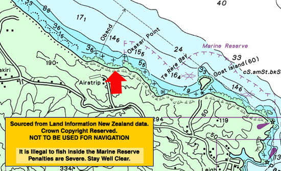 Goat Island Map