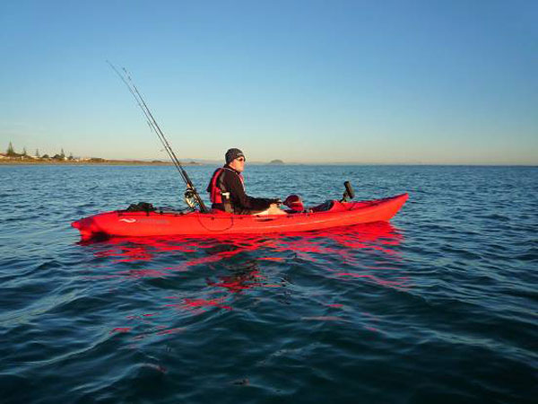 Kayak Fishing, now where will I set the longline